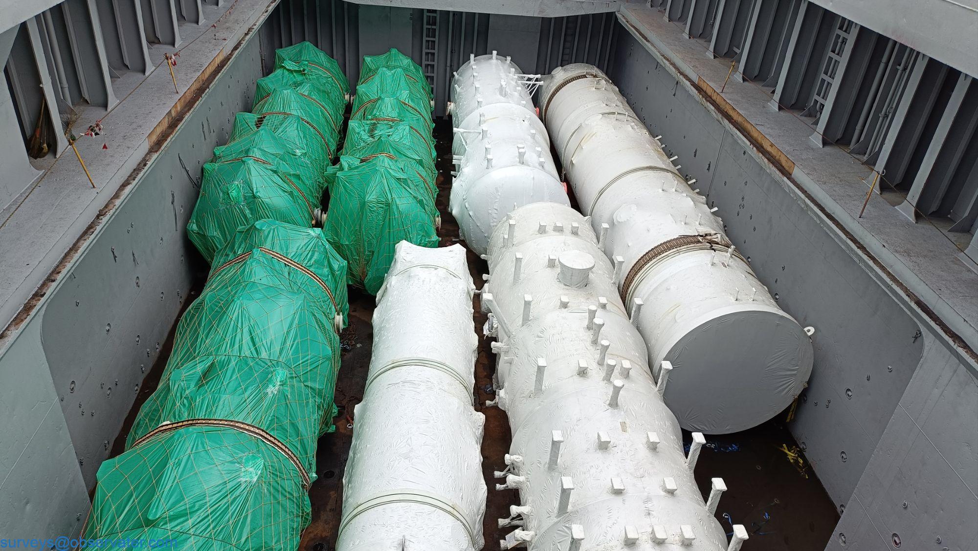 Observater Sudan surveyor supervising project cargo and heavy lift in Port Sudan